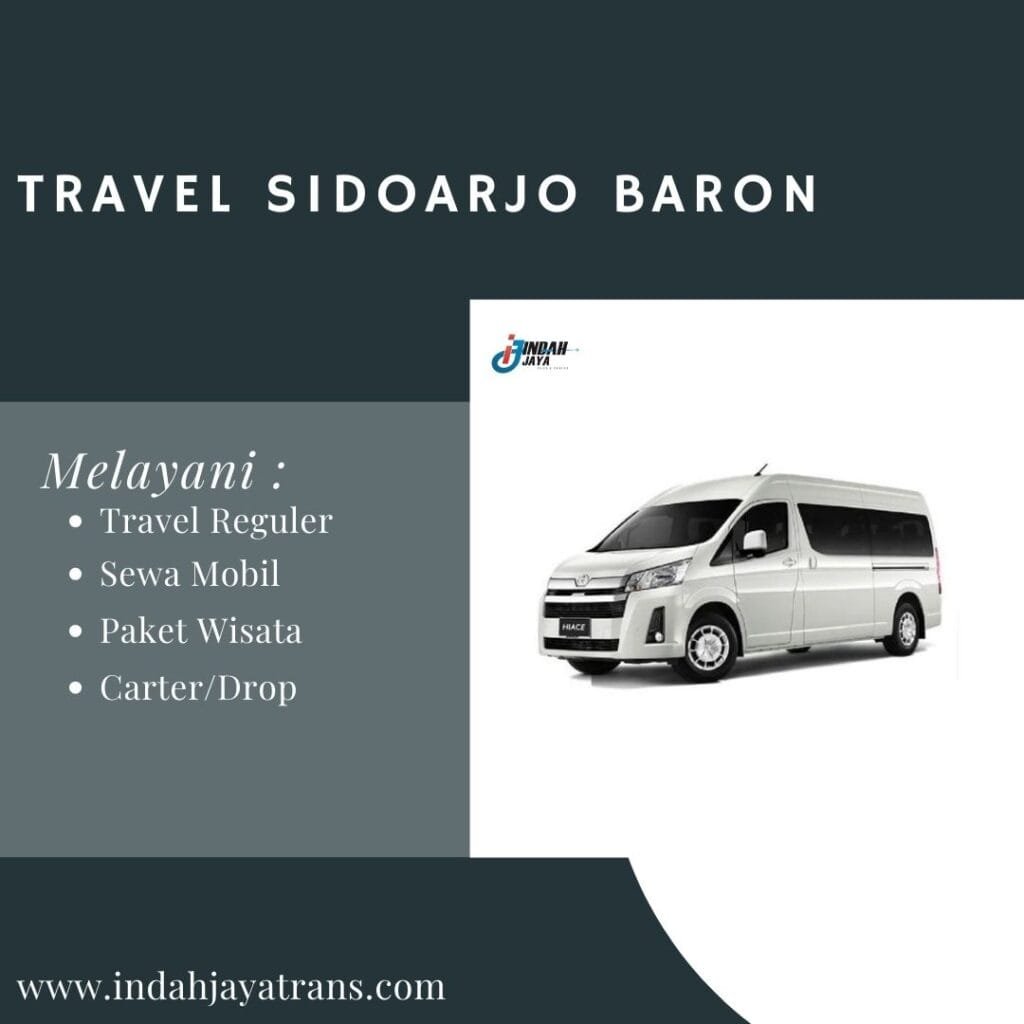 Travel sidoarjo baron murah