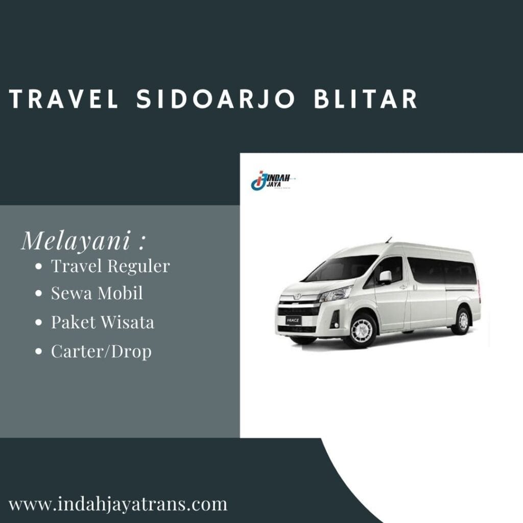 Travel sidoarjo blitar murah