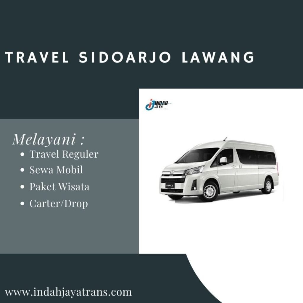 Travel sidoarjo lawang murah
