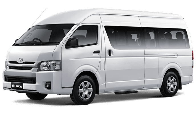 Indah Jaya Travel 2 hiace commuter