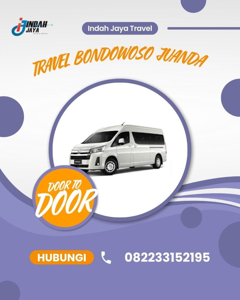 travel bondowoso juanda murah